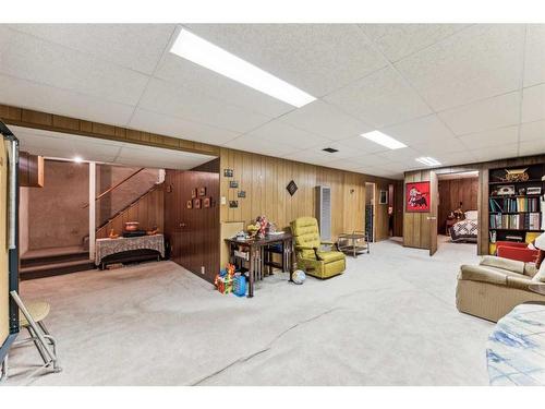 10228 Maple Brook Place Se, Calgary, AB - Indoor Photo Showing Basement