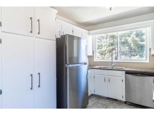 427 Brookpark Drive Sw, Calgary, AB - Indoor Photo Showing Kitchen With Double Sink