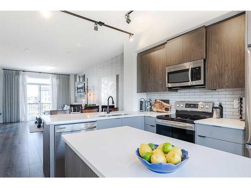 2432 210 Avenue Se, Calgary, AB - Indoor Photo Showing Kitchen With Upgraded Kitchen