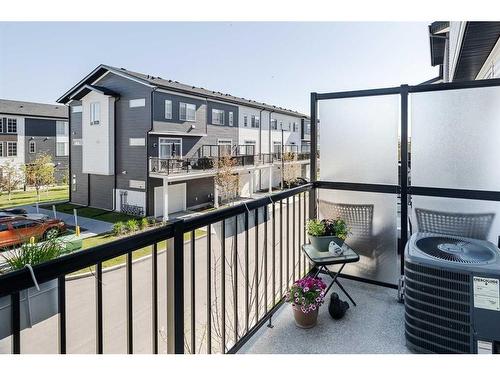 2432 210 Avenue Se, Calgary, AB - Outdoor With Balcony With Exterior