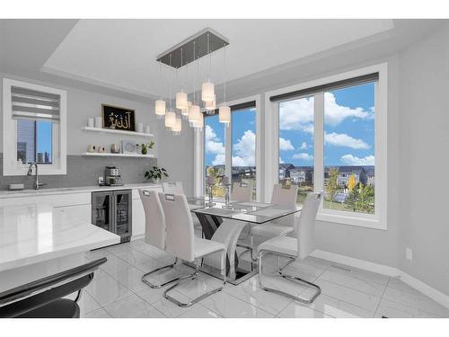 233 Crestmont Drive Sw, Calgary, AB - Indoor Photo Showing Dining Room