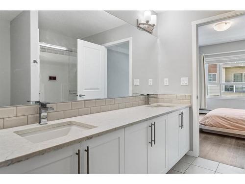 201-360 Harvest Hills Common Ne, Calgary, AB - Indoor Photo Showing Bathroom