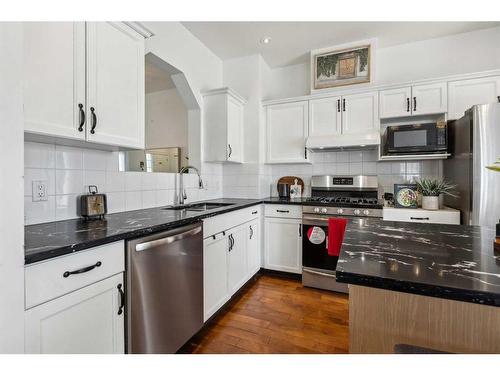 185 Citadel Drive Nw, Calgary, AB - Indoor Photo Showing Kitchen With Stainless Steel Kitchen With Upgraded Kitchen