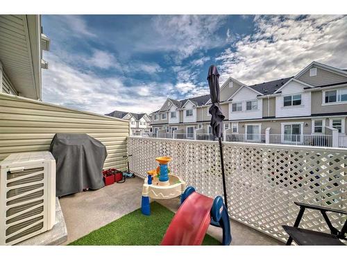 97 Copperstone Road Se, Calgary, AB - Outdoor With Deck Patio Veranda