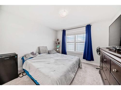 97 Copperstone Road Se, Calgary, AB - Indoor Photo Showing Bedroom
