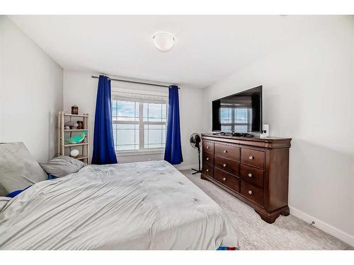 97 Copperstone Road Se, Calgary, AB - Indoor Photo Showing Bedroom