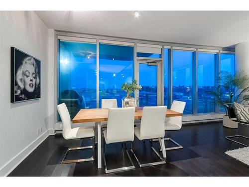 703-433 11 Avenue Se, Calgary, AB - Indoor Photo Showing Dining Room