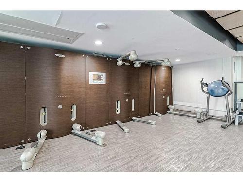 2104-1188 3 Street Se, Calgary, AB - Indoor Photo Showing Gym Room