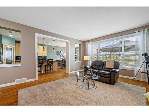 134 Copperstone Close Se, Calgary, AB - Indoor Photo Showing Living Room