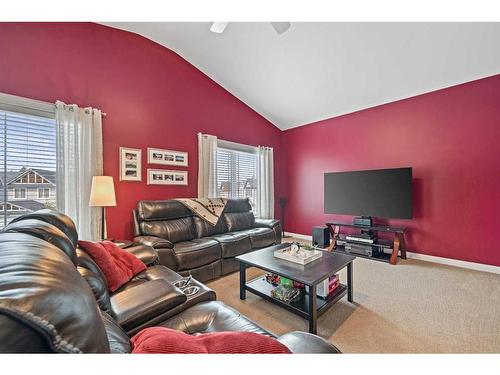 134 Copperstone Close Se, Calgary, AB - Indoor Photo Showing Living Room