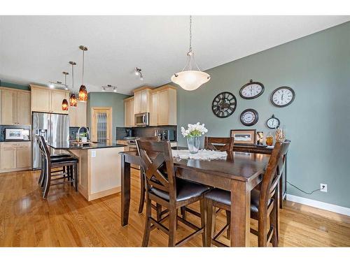 134 Copperstone Close Se, Calgary, AB - Indoor Photo Showing Dining Room