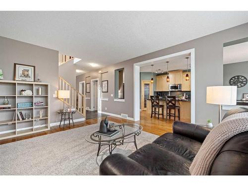 134 Copperstone Close Se, Calgary, AB - Indoor Photo Showing Living Room