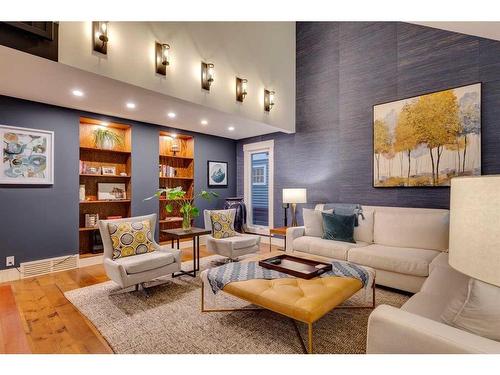 1209 Riverdale Avenue Sw, Calgary, AB - Indoor Photo Showing Living Room