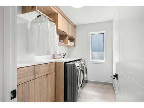 242 Sage Meadows Green Nw, Calgary, AB - Indoor Photo Showing Laundry Room