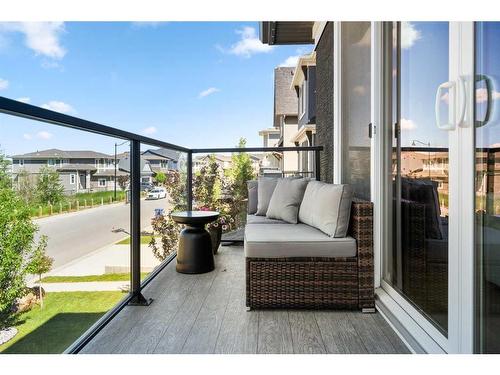 242 Sage Meadows Green Nw, Calgary, AB - Outdoor With Balcony With Exterior