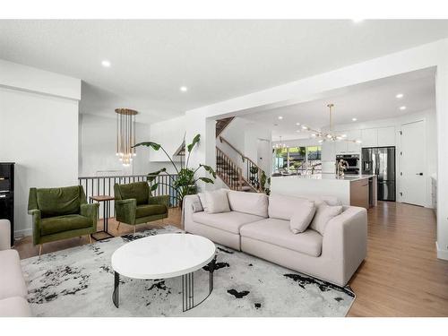 242 Sage Meadows Green Nw, Calgary, AB - Indoor Photo Showing Living Room