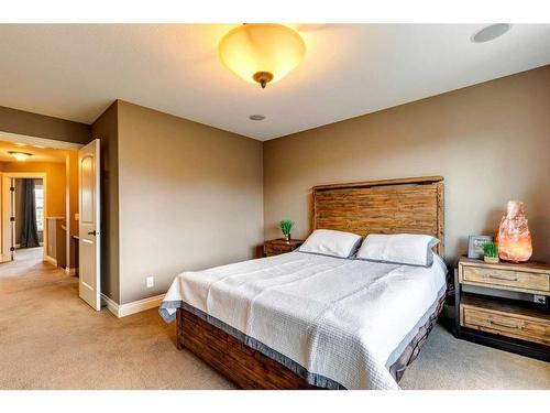 216 Quarry Park Boulevard Se, Calgary, AB - Indoor Photo Showing Bedroom