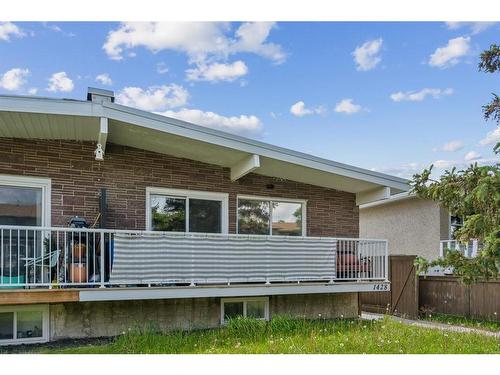 1428 45 Street Sw, Calgary, AB - Outdoor With Deck Patio Veranda