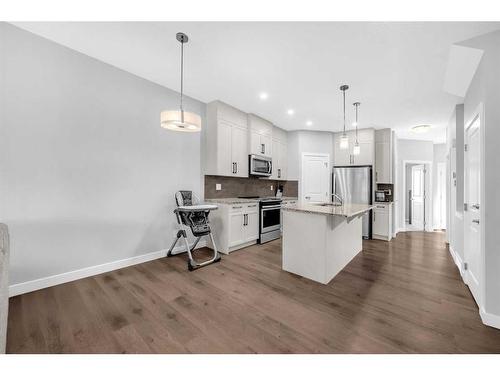 579 Cornerstone Avenue Ne, Calgary, AB - Indoor Photo Showing Kitchen With Upgraded Kitchen