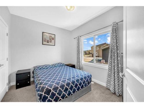 579 Cornerstone Avenue Ne, Calgary, AB - Indoor Photo Showing Bedroom