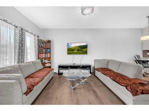 579 Cornerstone Avenue Ne, Calgary, AB - Indoor Photo Showing Living Room