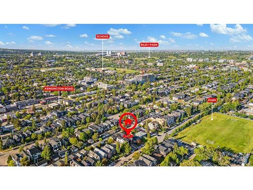 2110 Broadview Road Nw, Calgary, AB - Outdoor With View