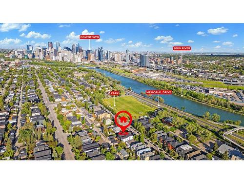 2110 Broadview Road Nw, Calgary, AB - Outdoor With Body Of Water With View