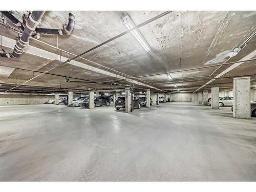 411-3730 50 Street Nw, Calgary, AB - Indoor Photo Showing Garage