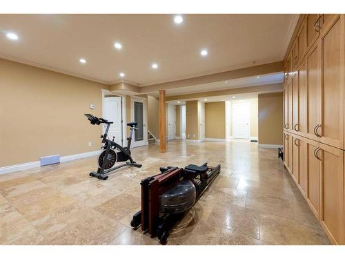 140 Royal Birch Crescent Nw, Calgary, AB - Indoor Photo Showing Gym Room