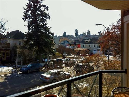 201-534 22 Avenue Sw, Calgary, AB - Outdoor With Balcony