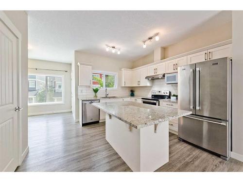 373 Nolancrest Heights Nw, Calgary, AB - Indoor Photo Showing Kitchen With Double Sink With Upgraded Kitchen