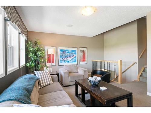 69 Bridleridge View Sw, Calgary, AB - Indoor Photo Showing Living Room