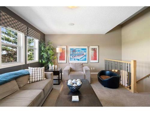 69 Bridleridge View Sw, Calgary, AB - Indoor Photo Showing Living Room