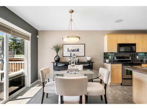 69 Bridleridge View Sw, Calgary, AB - Indoor Photo Showing Dining Room