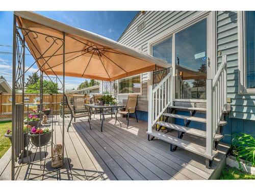 56 Huntwick Way Ne, Calgary, AB - Outdoor With Deck Patio Veranda With Exterior