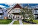 153 Elgin Meadows View Se, Calgary, AB  - Outdoor With Facade 