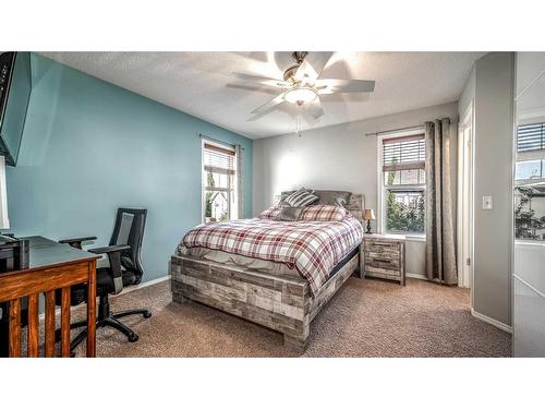 153 Elgin Meadows View Se, Calgary, AB - Indoor Photo Showing Bedroom