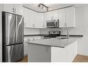 3309-181 Skyview Ranch Manor Ne, Calgary, AB  - Indoor Photo Showing Kitchen With Double Sink 