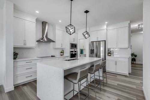 312 Calhoun Common Ne, Calgary, AB - Indoor Photo Showing Kitchen With Upgraded Kitchen