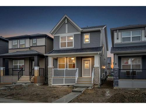 96 Legacy Glen Place Se, Calgary, AB - Outdoor With Deck Patio Veranda With Facade