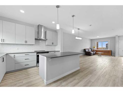 1833 Cornerstone Boulevard Ne, Calgary, AB - Indoor Photo Showing Kitchen With Upgraded Kitchen