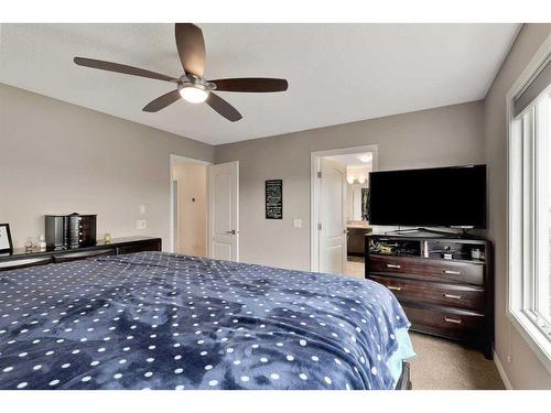 31 Copperstone Mews Se, Calgary, AB - Indoor Photo Showing Bedroom