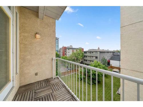 401-1410 2 Street Sw, Calgary, AB - Outdoor With Balcony With Exterior