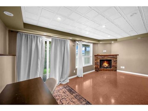 177 Royal Birch Mount Nw, Calgary, AB - Indoor With Fireplace