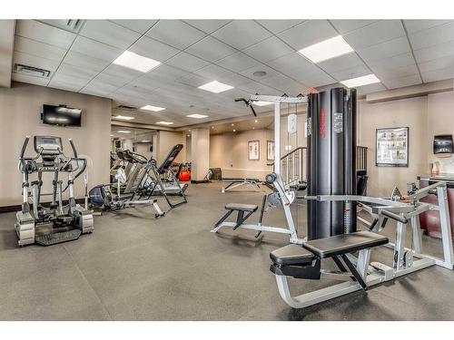 2156-2330 Fish Creek Boulevard Sw, Calgary, AB - Indoor Photo Showing Gym Room