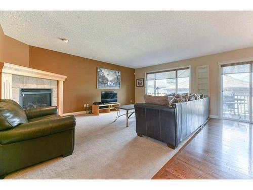 89 Coventry Hills Drive Ne, Calgary, AB - Indoor Photo Showing Living Room With Fireplace