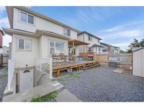 74 Martha'S Meadow Close Ne, Calgary, AB - Outdoor With Deck Patio Veranda With Exterior