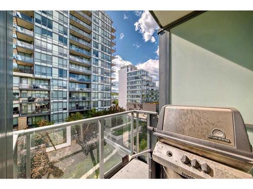 412-51 Waterfront Mews Sw, Calgary, AB - Outdoor With Balcony