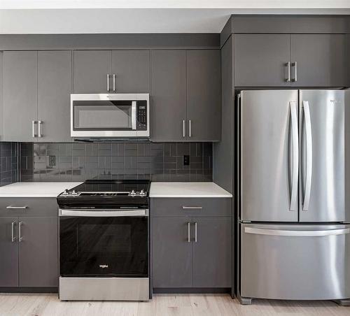 901B Arbour Lake View Nw, Calgary, AB - Indoor Photo Showing Kitchen