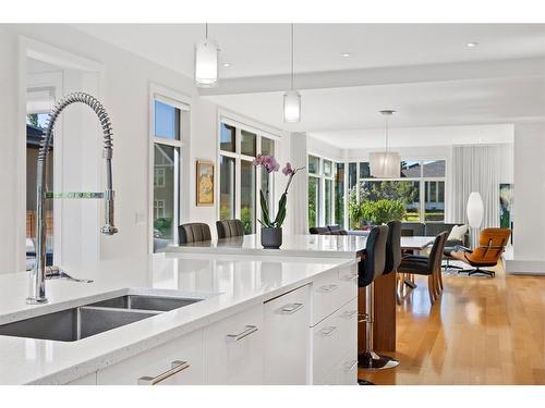 2820 12 Avenue Nw, Calgary, AB - Indoor Photo Showing Kitchen With Double Sink With Upgraded Kitchen